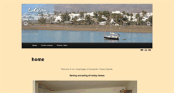 Desktop Screenshot of lacolina-lanzarote.de